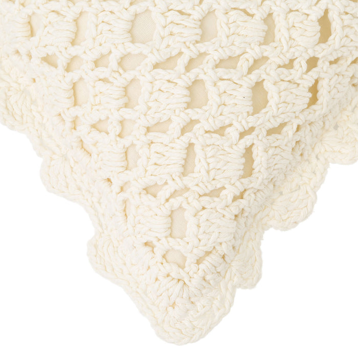 CUSHION COVER CROCHET O