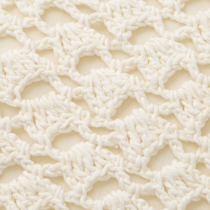 CUSHION COVER CROCHET O