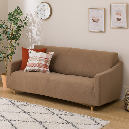 STRETCHED SOFA COVER WITH ARM RISE 3P BR