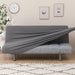 STRETCHED SOFA BED COVER RISE GY