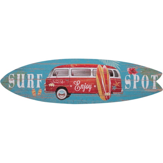 WALL ORNAMENT SURF BOARD 56X15