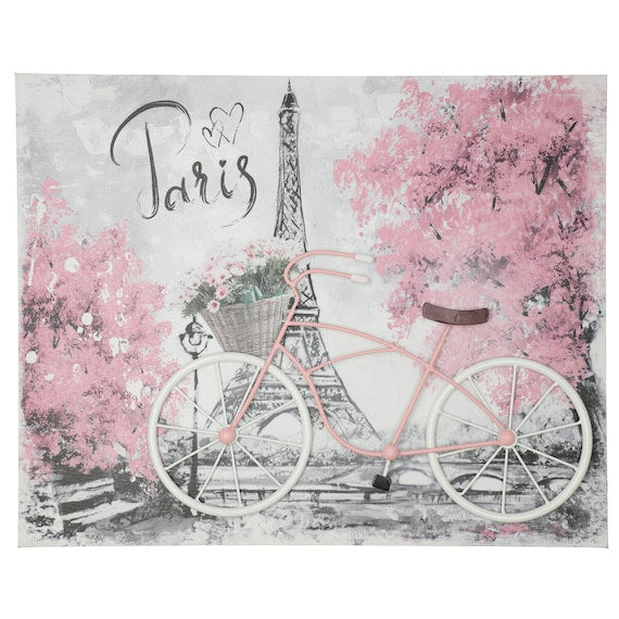 CANVAS POSTER 3D BICYCLE 50X40