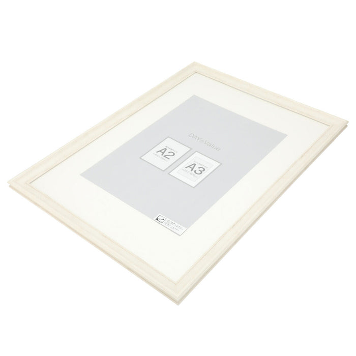 PICTURE FRAME A2 A3 W MAT SHABBY