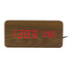 DIGITAL MULTIFUNCTION CLOCK HOLZ L