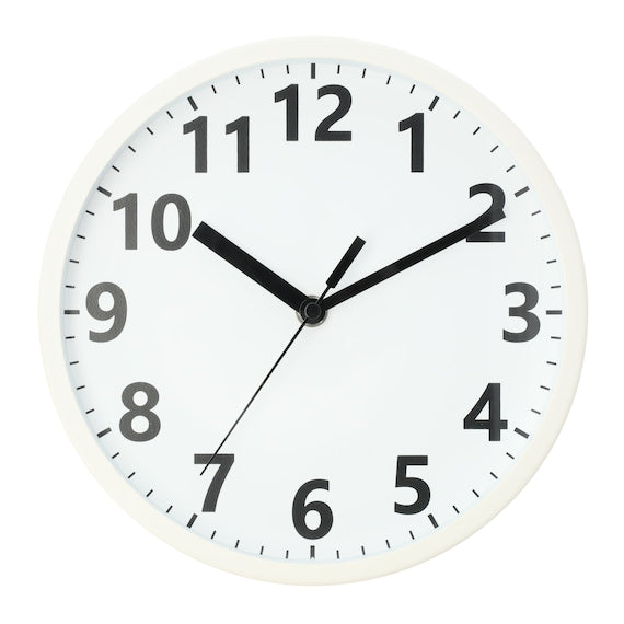 WALL CLOCK CLAIR(TY91158)23ST-WH