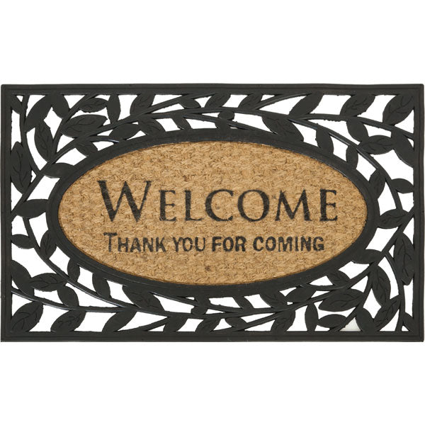 DOOR MAT LEAF  FW RB 4138