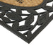 DOOR MAT LEAF  FW RB 4138