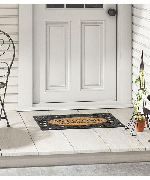 DOOR MAT LEAF 41×38