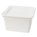 STORAGE BOX WITH LID N-ROBIN REGULAR WH