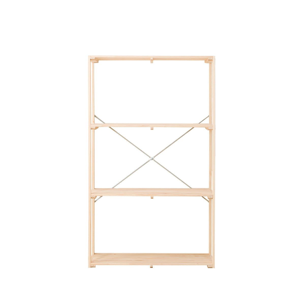 STEEL & WOOD SHELVES