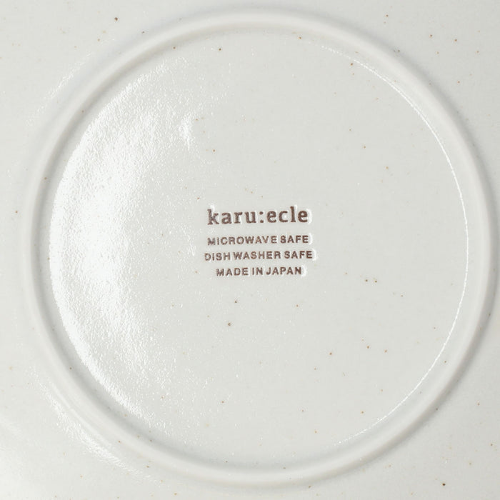 LIGHTWEIGHT LARGE DISH KARUEKURE SHIROKARATU