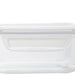 HEAT RESISTANT GLASS STORAGE CONTAINER 1170ML SQUARE