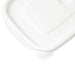 SQUARE FOOD CONTAINER 400 4P WH