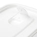 SQUARE FOOD CONTAINER 400 4P WH