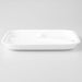 RESIN PARTITION PLATE SQUARE DELI WH 25CM
