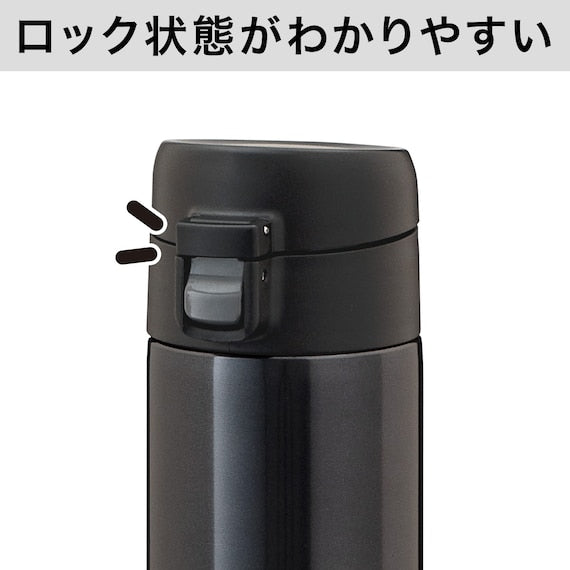 STAINLESS ONE TOUCH BOTTLE 520ML DGY